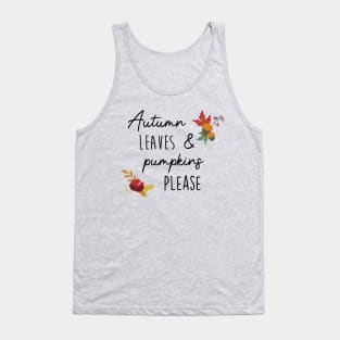 Autumn Leaves Tank Top